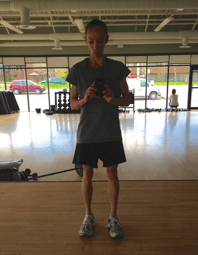 May/June 2014 - 85 pounds, the starting point of the rebuild. 