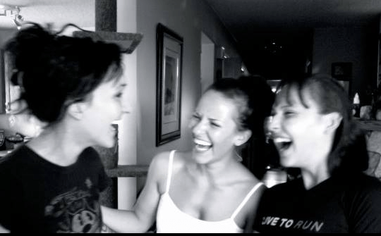 AFter move to Calgary (2005) and proper medical diagnosis, beginning of treatments (first 2 of 5 intestinal surgeries in 2005 + 2006, GI rehabilitation to restore function of the small intestine and subsequent rebuilding/recovery), my sisters and I reunite in 2010 after 5 years apart. The last state they saw me in  is seen in the previous picture.